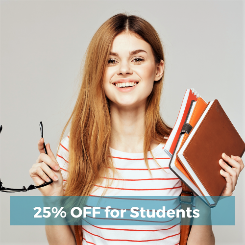 student discounts on treatments