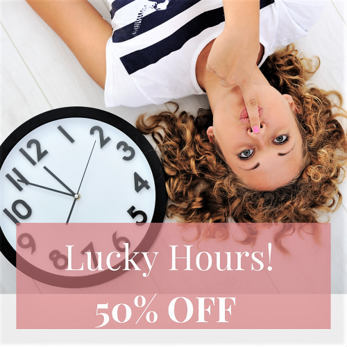 Lucky hours offer