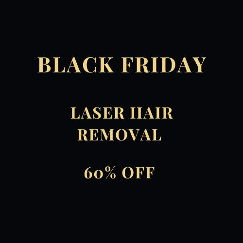 Black Friday: discounts on laser hair removal