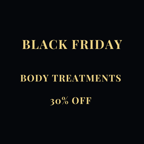 black friday discount on body treatments