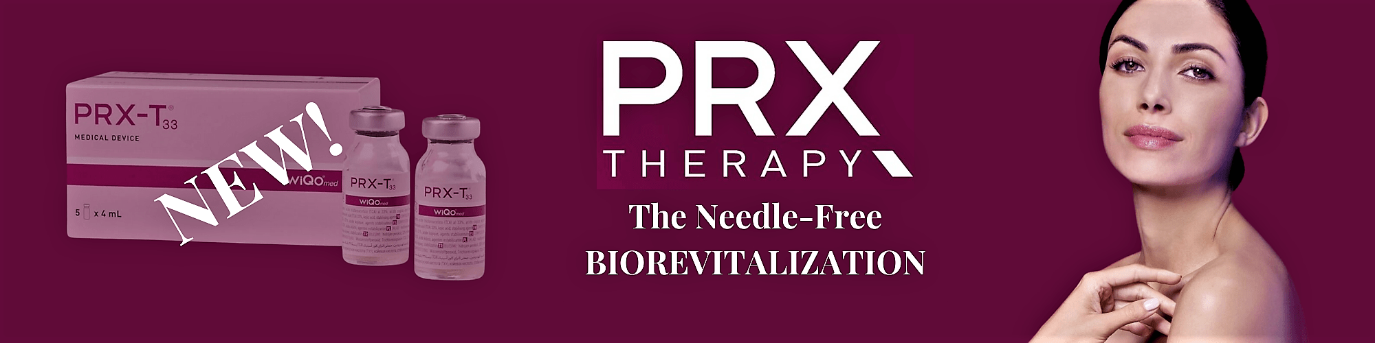 prx-T33 Biorevitalization treatment without needle.